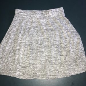 Heather Grey Skater Skirt